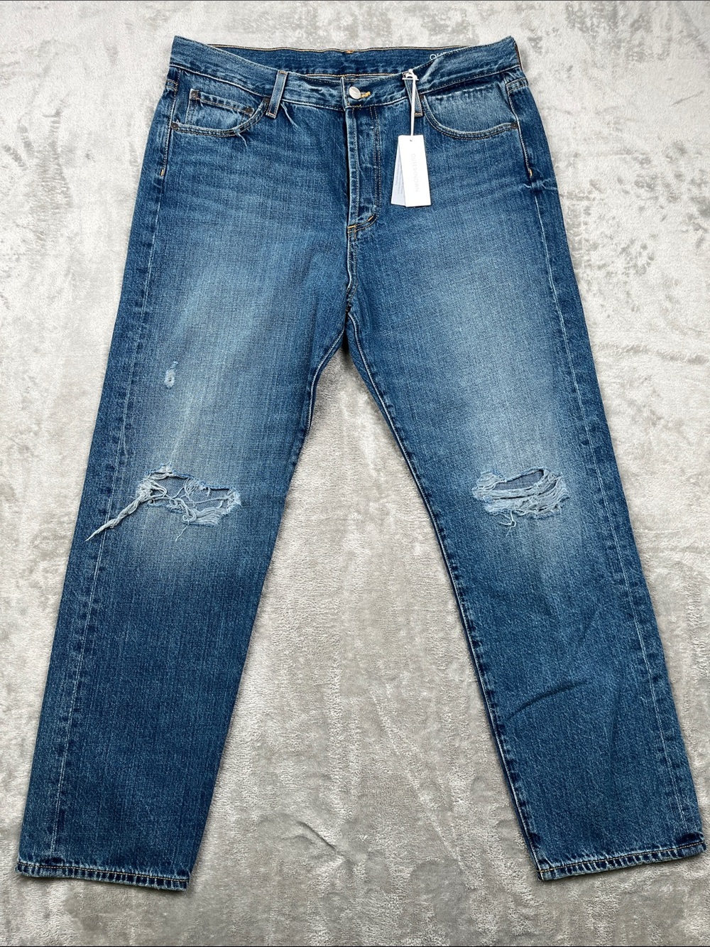 NEW Outerknown 31, Fillmore Boyfriend Denim Jeans USA